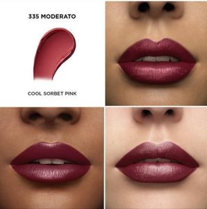 Lancôme L’Absolu Rouge 335 Moderato Cream Lipstick NEW Full Size